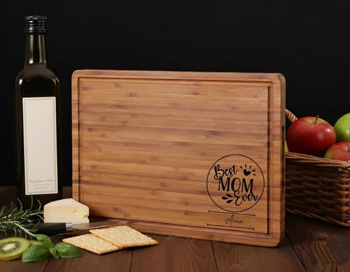 Charcuterie Board Personalized, Mom Gift for the Mother's Day , Anniversary Gift, Housewarming Gift, Engagement Gifts Mother in Law Gift