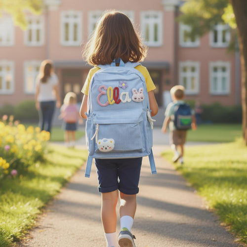 Custom Kids Backpack With Name | School Bag | Toddler Book Bag | School Bag for Kids | Children's Backpack | Kids Backpack
